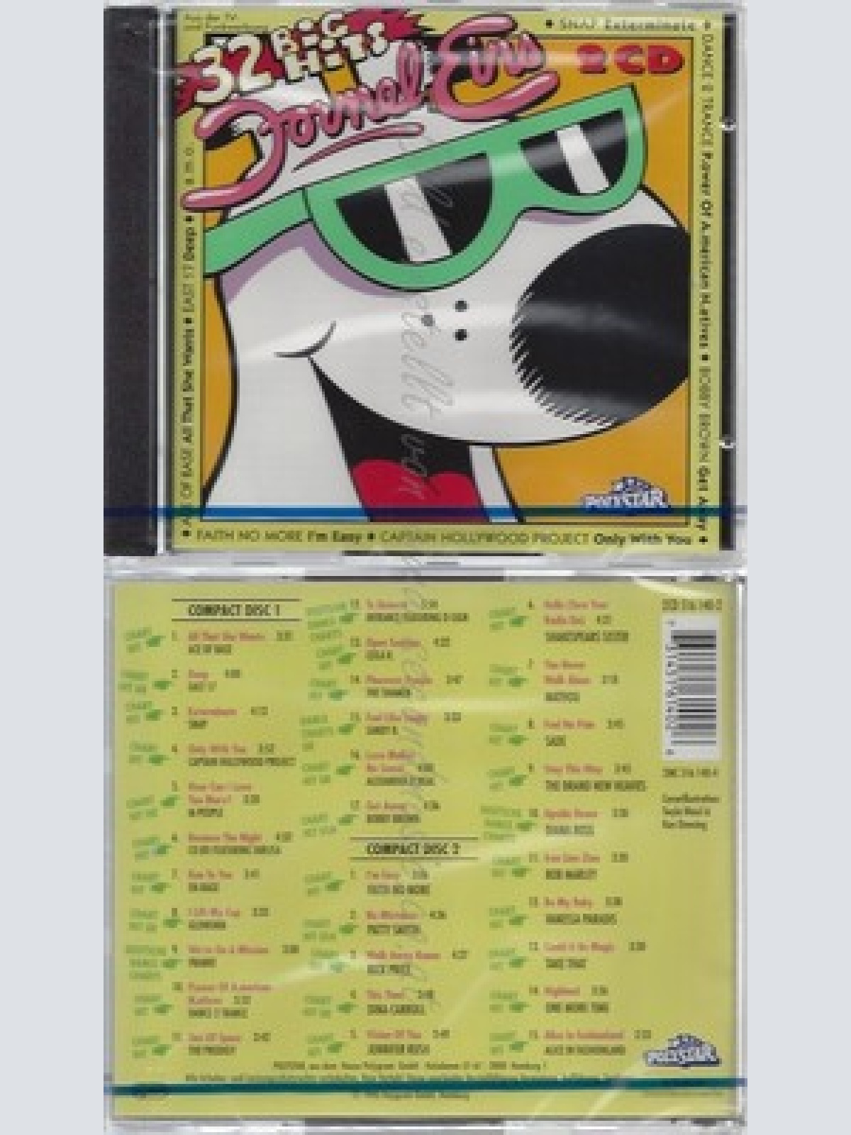 CD--NM-SEALED-ACE OF BASE, EAST 17, SNAP UND CAPTAIN HOLLYWOOD -1993- -- FORMEL