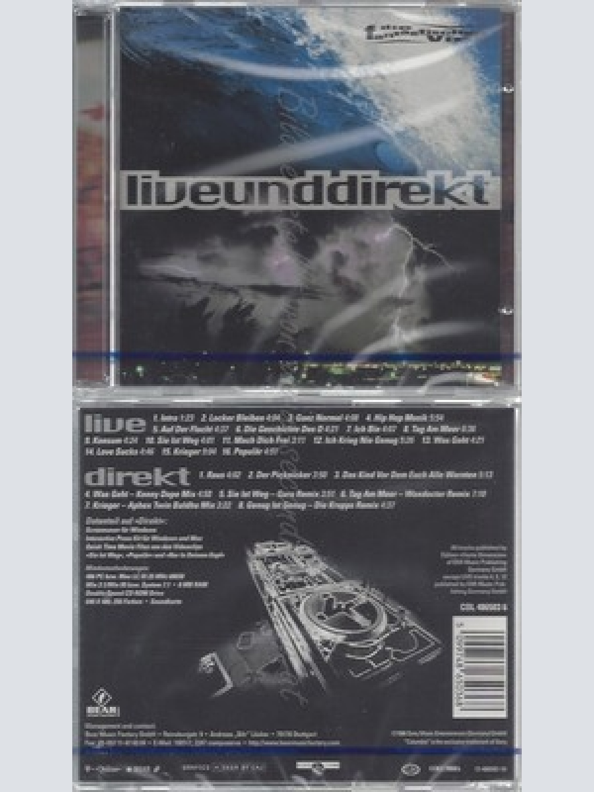 CD--NM-SEALED-DIE FANTASTISCHEN VIER -1996- - DOPPEL-CD -- LIVE UND DIREKT