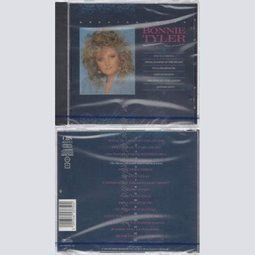 CD--NM-SEALED-BONNIE TYLER -1989- -- GREATEST HITS