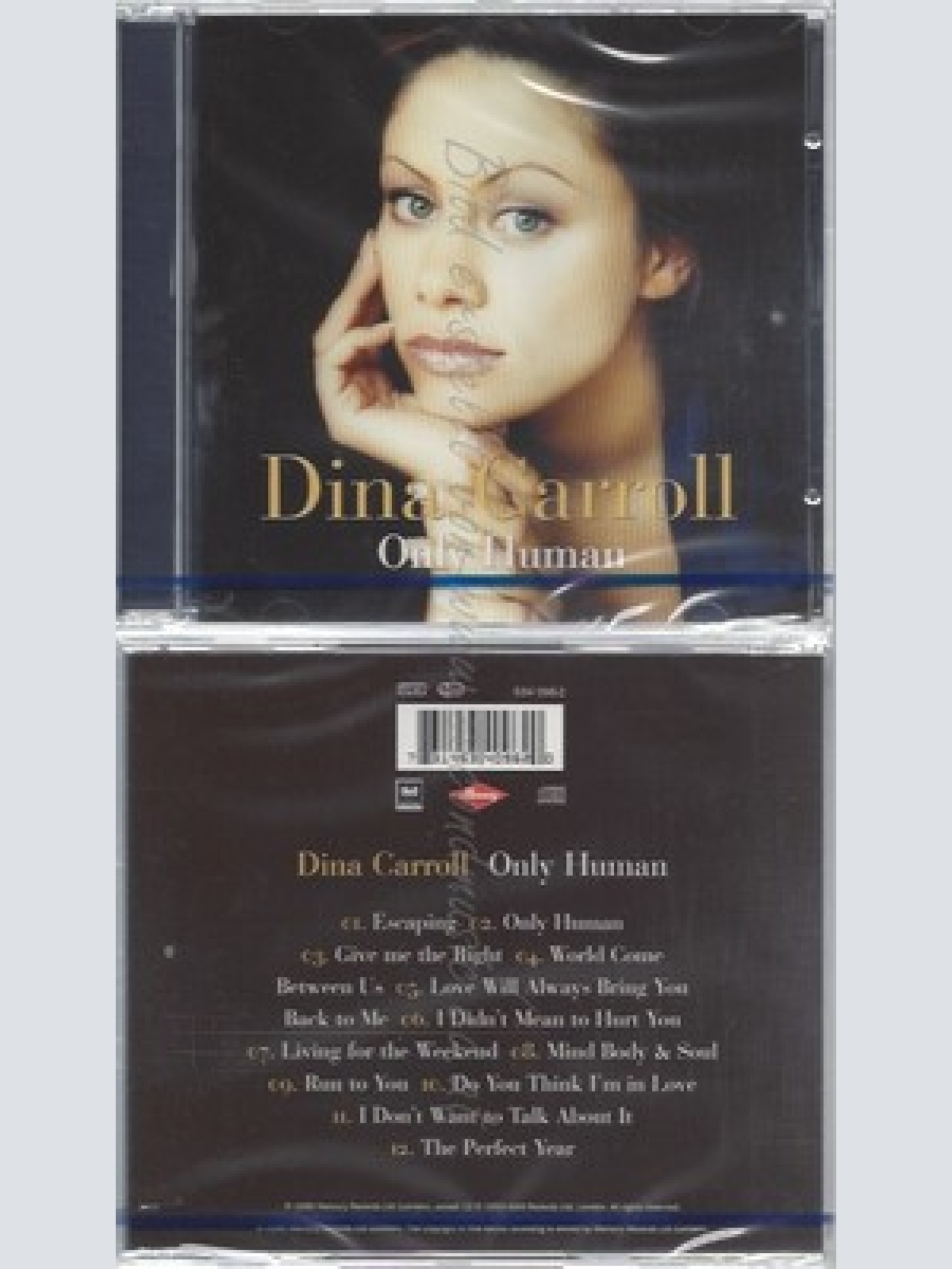 CD--NM-SEALED-DINA CARROLL -1996- -- ONLY HUMAN
