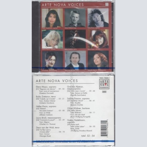 CD--NM-SEALED-ARTE NOVA VOICES-SAMPLER -2000- -- ARTE NOVA VOICES - ARTE NOVA V