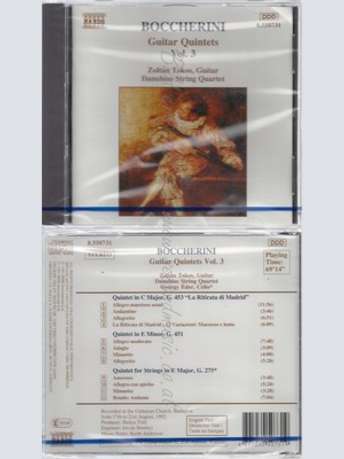 CD--NM-SEALED-TOKOS, EDER, DANUBIUS STREICHQU. UND LUIGI BOCCHERINI -KOMPONIST-