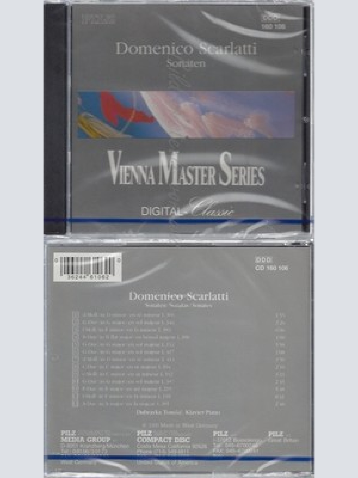 CD--NM-SEALED-SCARLATTI UND TOMSIC -1990- - - -- SONATAS