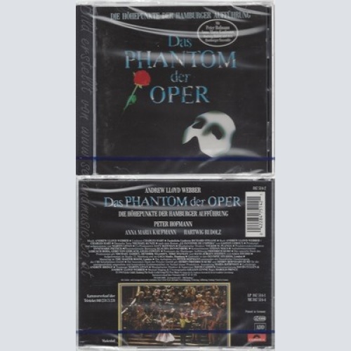 CD--NM-SEALED-MUSICAL, HAMBURG, PETER HOFMANN UND ANDREW LLOYD WEBBER -1990- -
