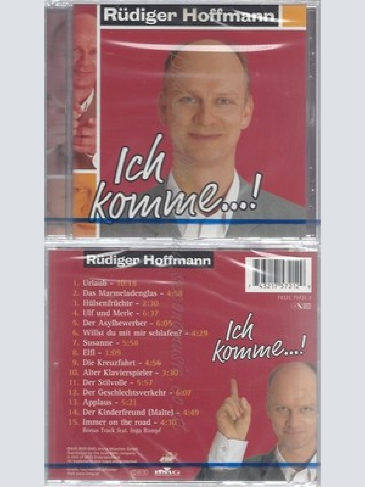 CD--NM-SEALED-RUDIGER HOFFMANN -2000- -- ICH KOMME!