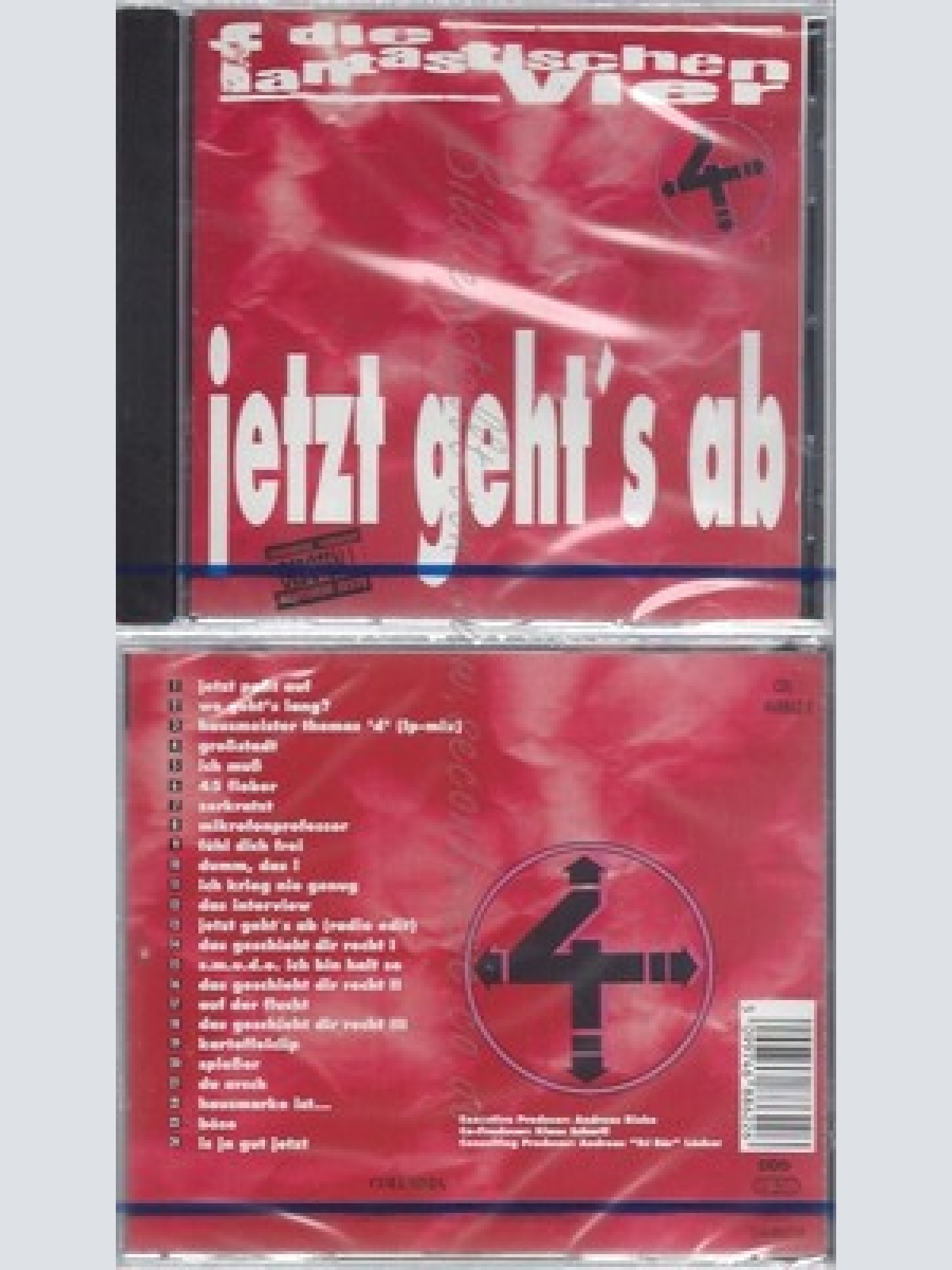 CD--NM-SEALED-DIE FANTASTISCHEN VIER -1991- -- JETZT GEHT'S AB