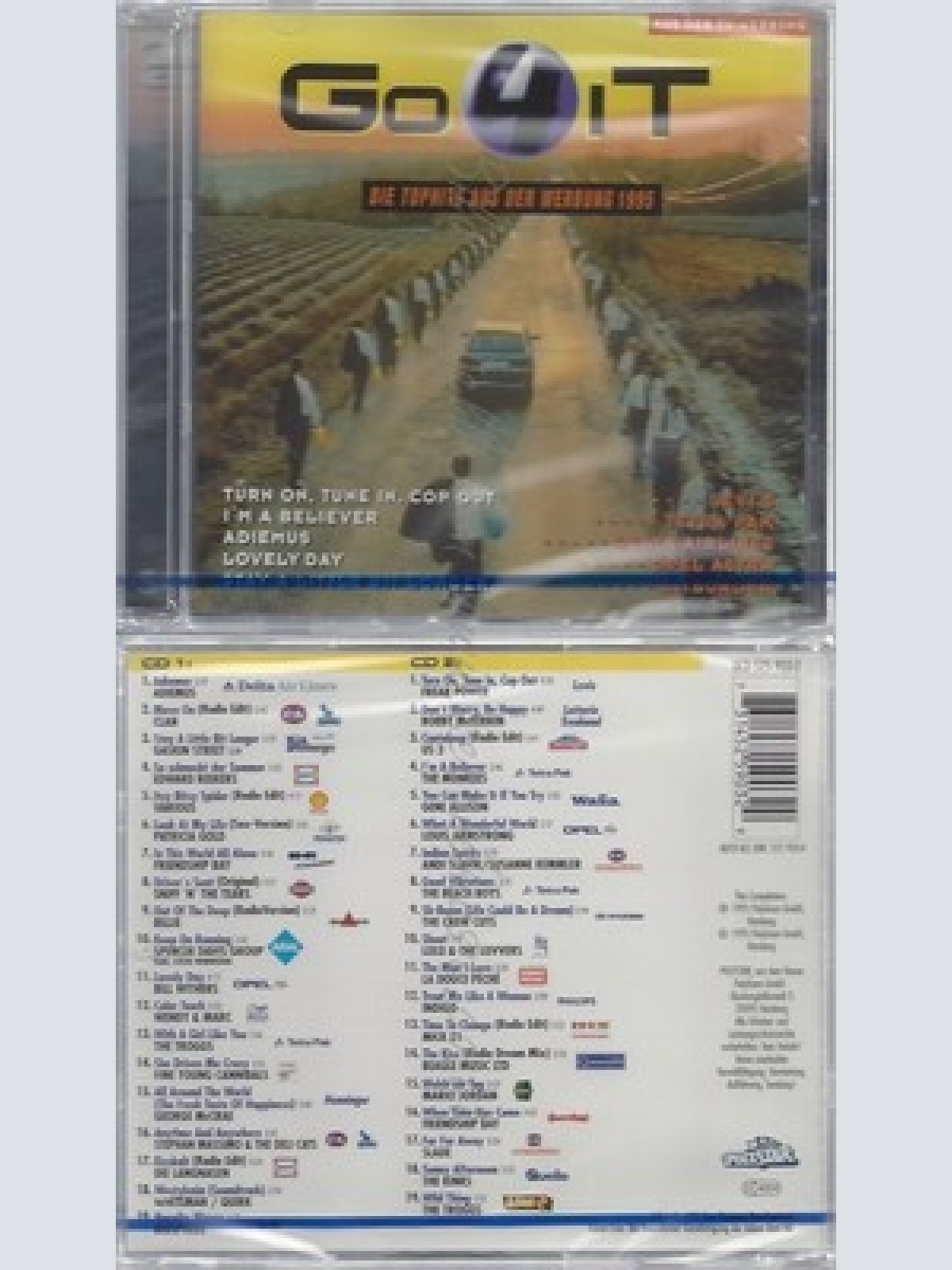 CD--NM-SEALED-GO 4 IT-TOPHITS AUS DER WERBUNG 1995 -- DELTA AIRLINES, LOUIS ARM