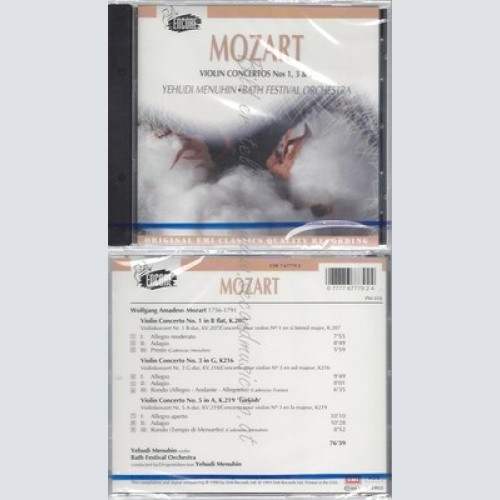 CD--NM-SEALED-MENUHIN, BFO UND WOLFGANG AMADEUS MOZART -KOMPONIST- -1993- -- VI