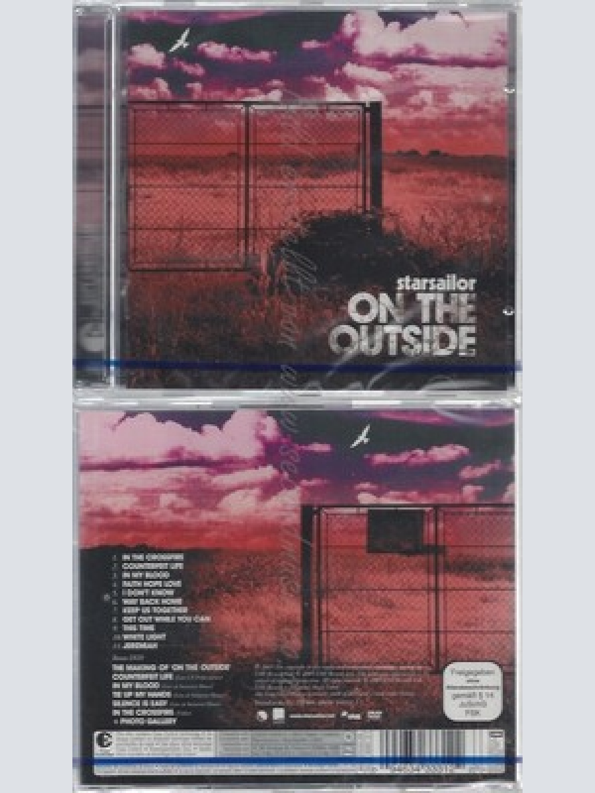 CD--NM-SEALED-STARSAILOR -2005- - CD+DVD -- ON THE OUTSIDE