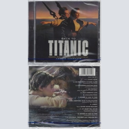 CD--NM-SEALED-JAMES HORNER -1998- - SOUNDTRACK -- BACK TO TITANIC