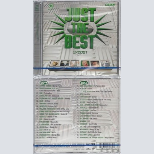 CD--NM-SEALED-VARIOUS -2001- - DOPPEL-CD -- JUST THE BEST 2001 VOL. 3
