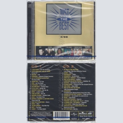 CD--NM-SEALED-VARIOUS -1998- - DOPPEL-CD -- JUST THE BEST 1998 VOL. 3