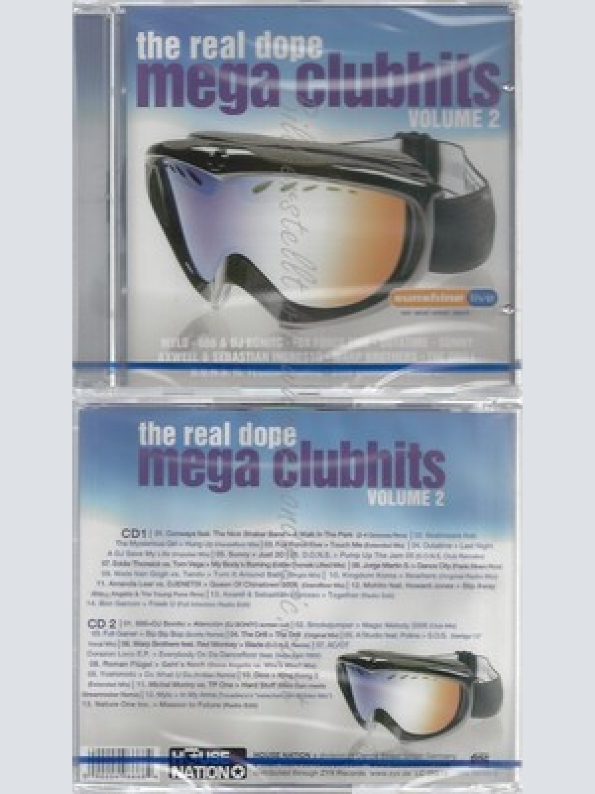 CD--NM-SEALED-VARIOUS -2006- - DOPPEL-CD -- MEGA CLUBHITS VOL.2