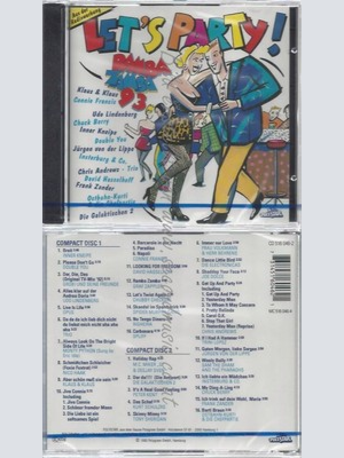 CD-NM-SEALED--LET'S PARTY--RAMBA ZAMBA 93