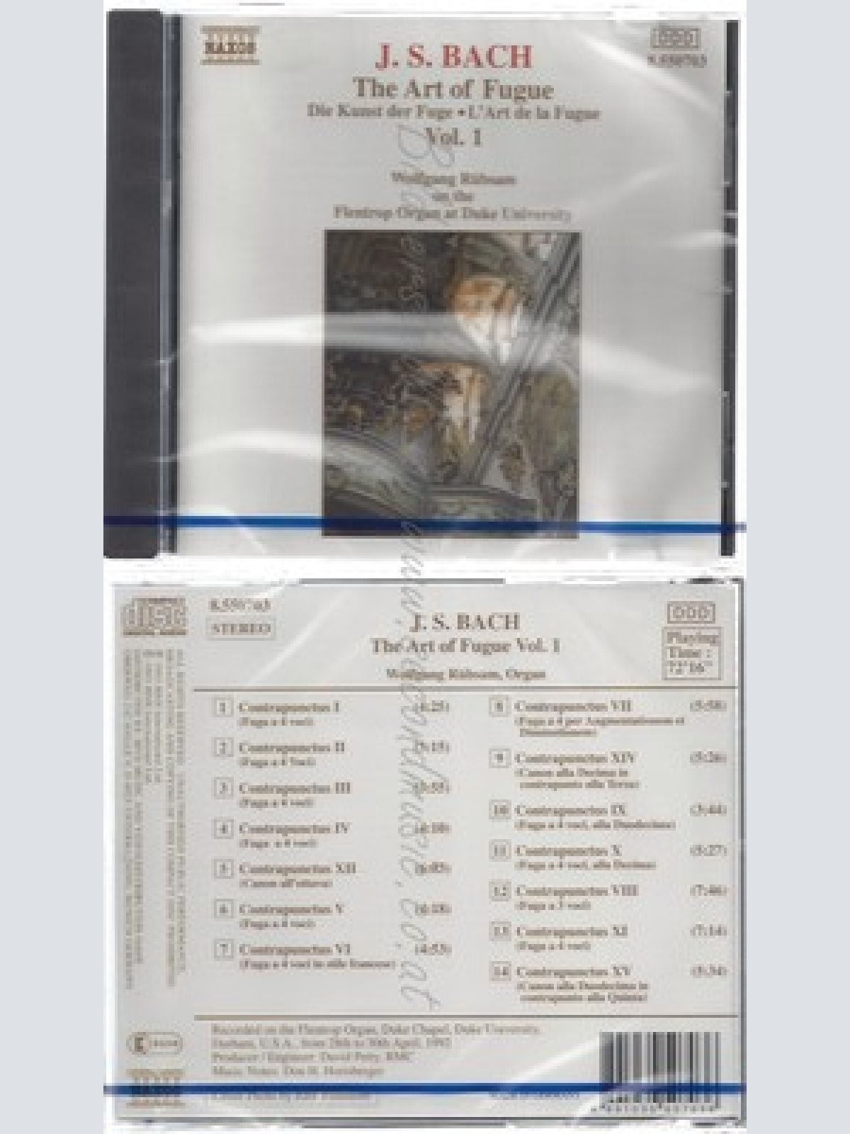 CD--NM-SEALED-WOLFGANG RÜBSAM UND JOHANN SEBASTIAN BACH -KOMPONIST- -1993- -- B