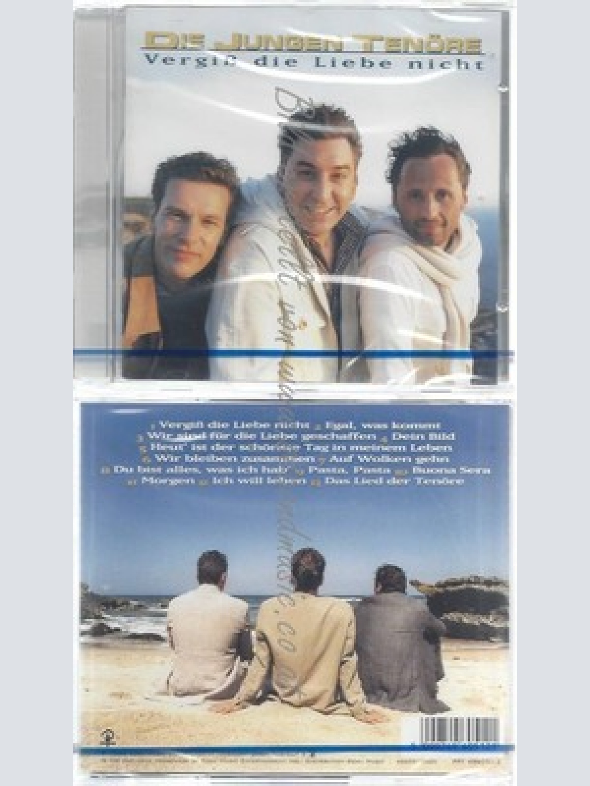 CD-NM-SEALED-DIE JUNGEN TENORE -1999- -- VERGISS' DIE LIEBE NICHT