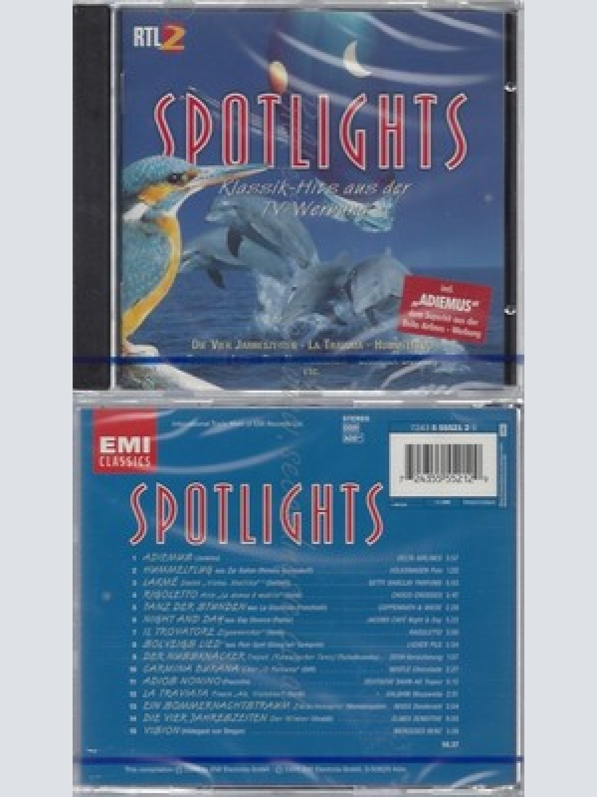 CD--NM-SEALED-VARIOUS, V.BINGEN -KOMPONIST-, ORFF UND VERDI -1995- -- SPOTLIGHT