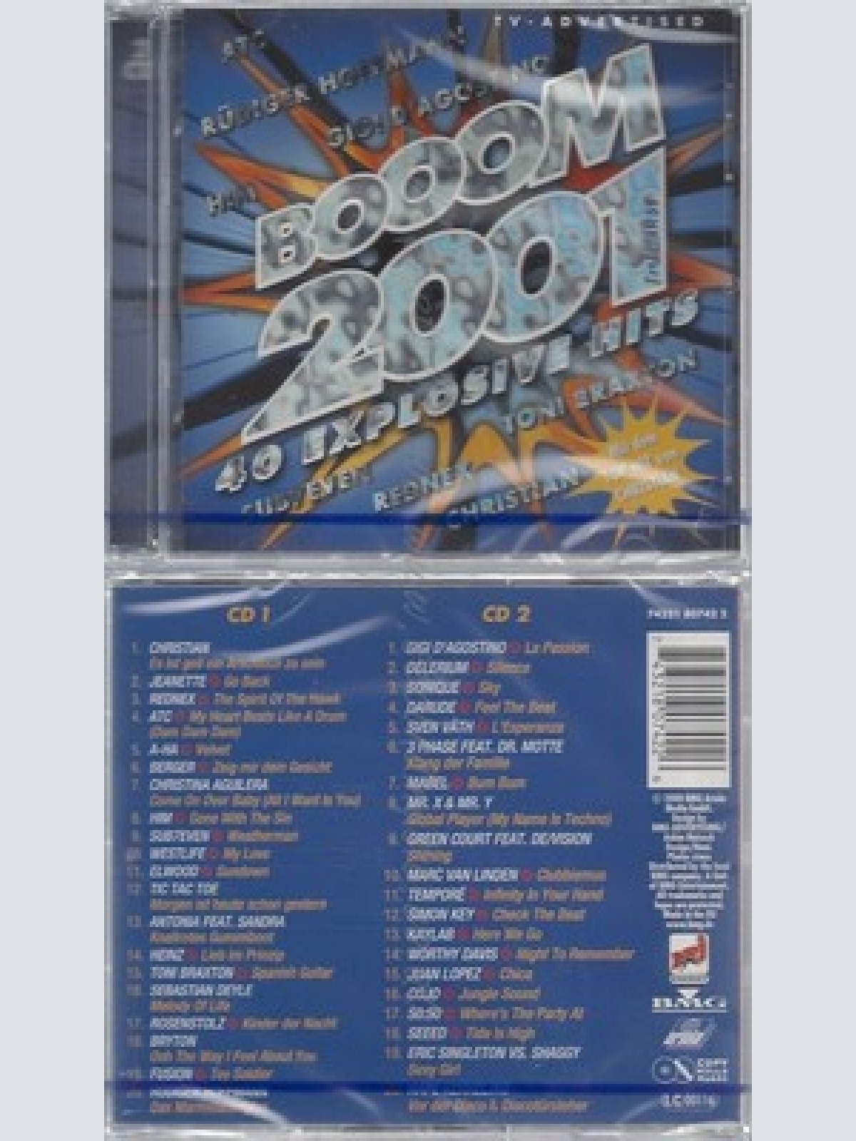 CD--NM-SEALED-VARIOUS -2000- - DOPPEL-CD -- BOOOM 2001 - THE FIRST
