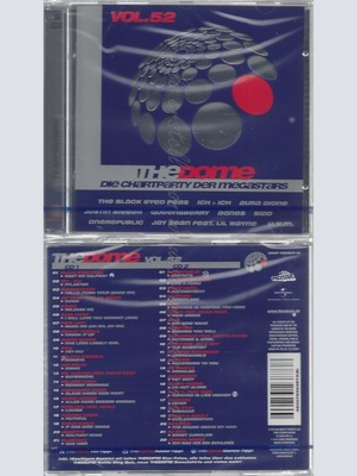 CD--NM-SEALED-VARIOUS -2009- - DOPPEL-CD -- THE DOME VOL.52