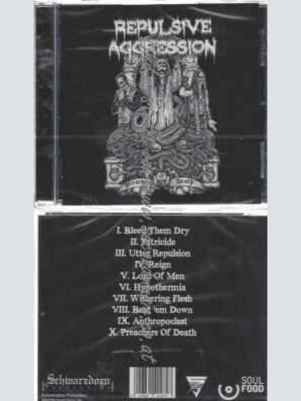 CD--Repulsive Aggression | --Preachers of Death