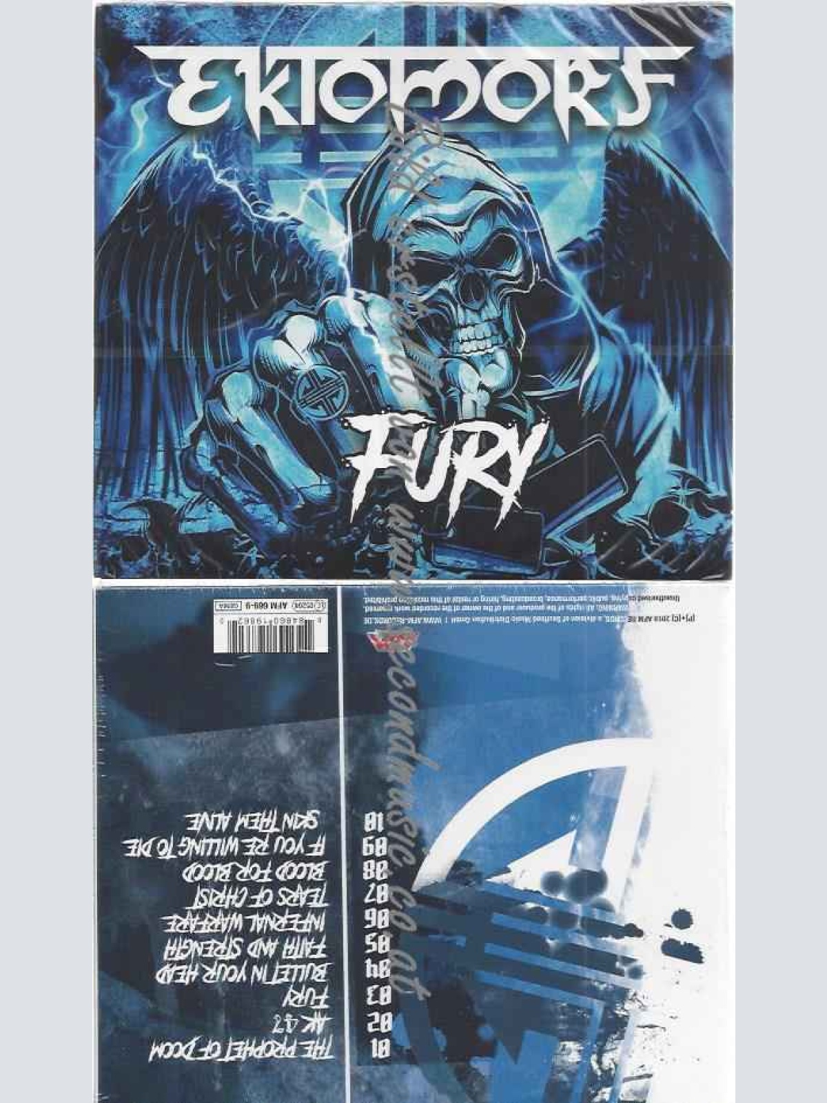 CD--Ektomorf | --Fury (Lim.Digipak)