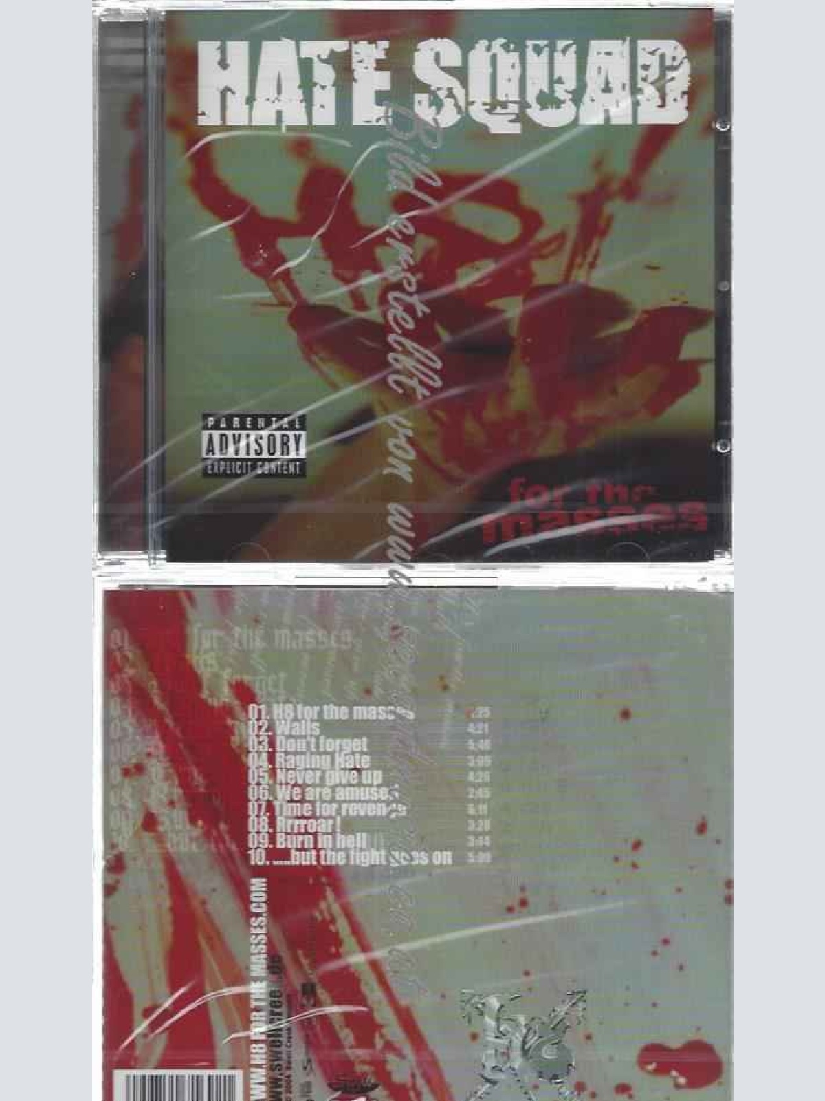 CD--The Hate Squad | --Hate for the Masses