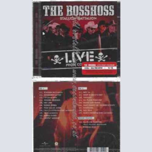 CD--The Bosshoss | --Stallion Battalion Live