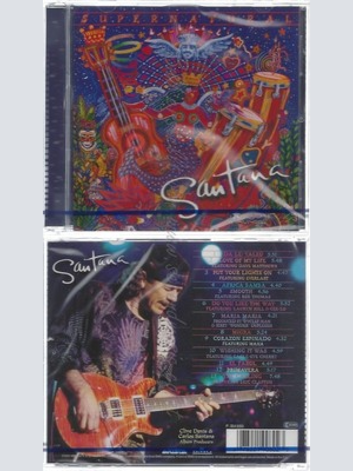 CD--NM-SEALED-SANTANA -1. JANUAR 2003- -- SUPERNATURAL