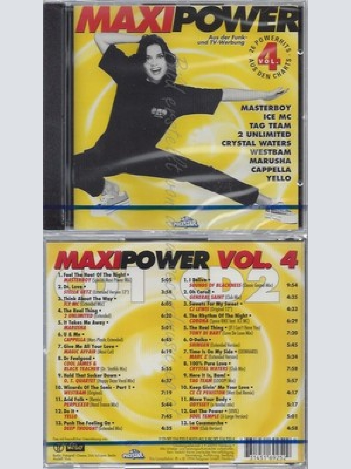 CD--NM-SEALED-VARIOUS -1994- -- MAXI POWER 4 -1994-