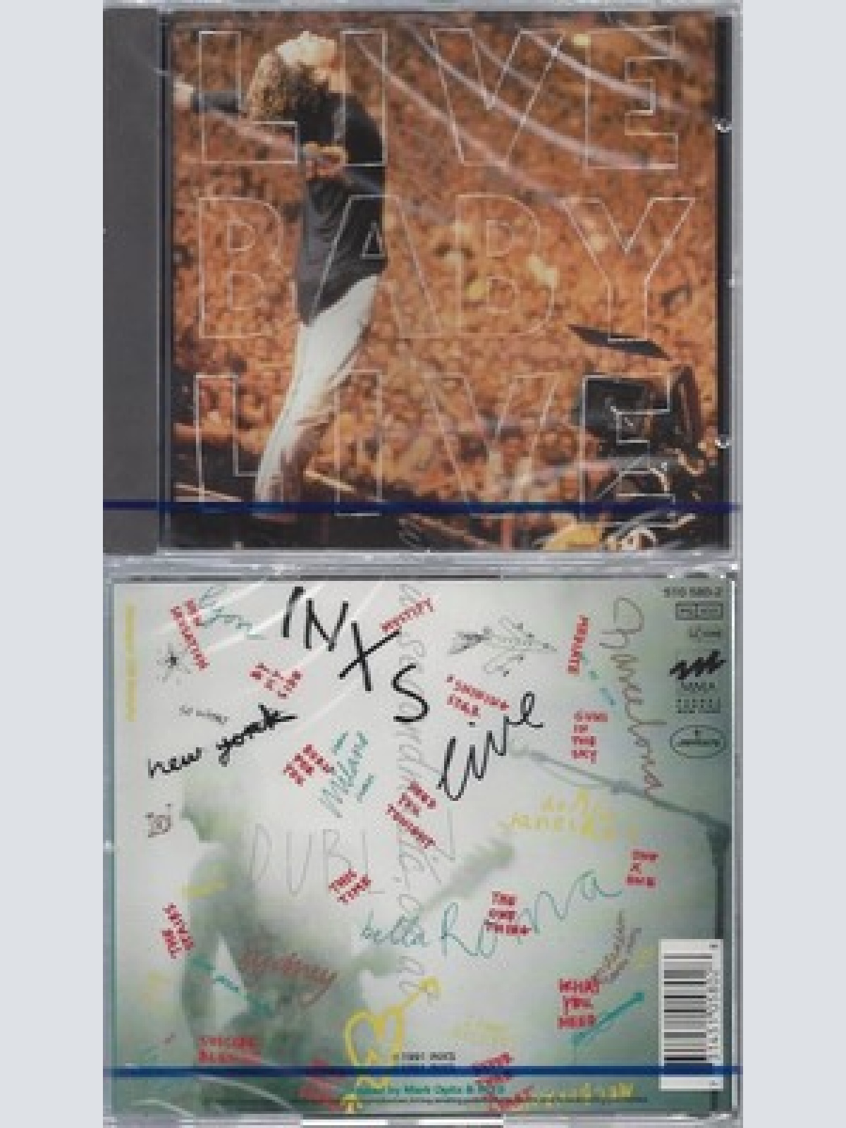 CD--NM-SEALED-INXS -1991- -- LIVE BABY LIVE