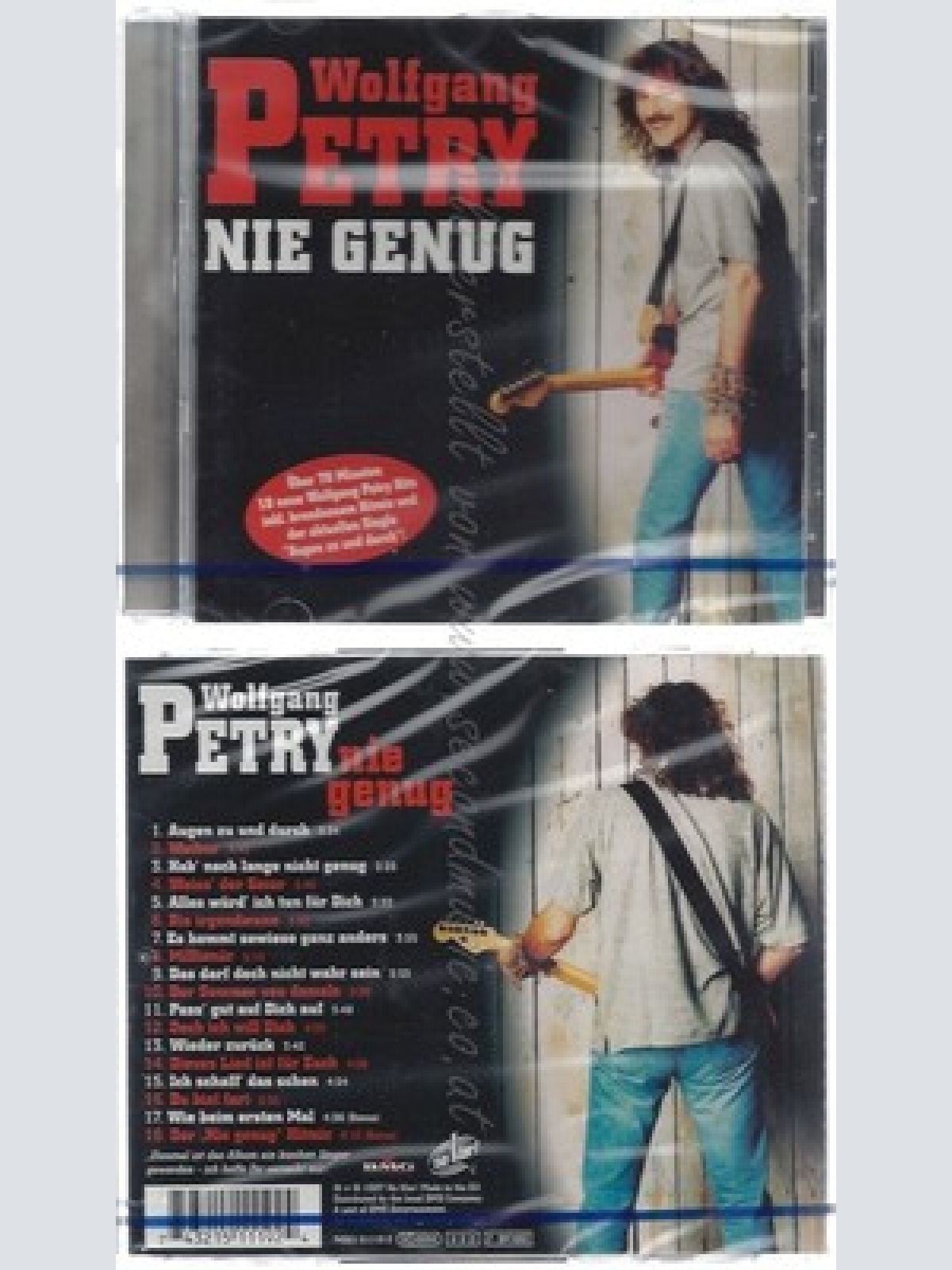 CD--NM-SEALED-WOLFGANG PETRY -1997- -- NIE GENUG