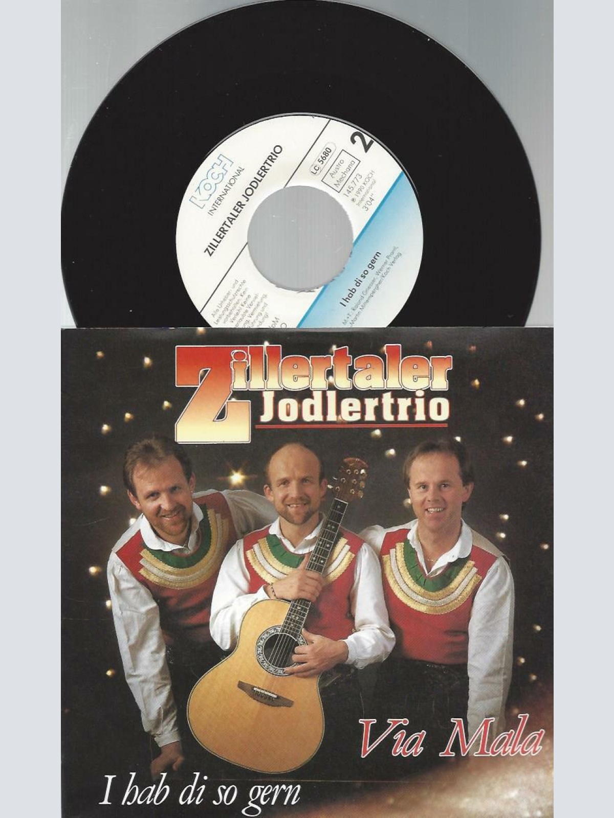 7" Zillertaler Jodlertrio – Via Mala