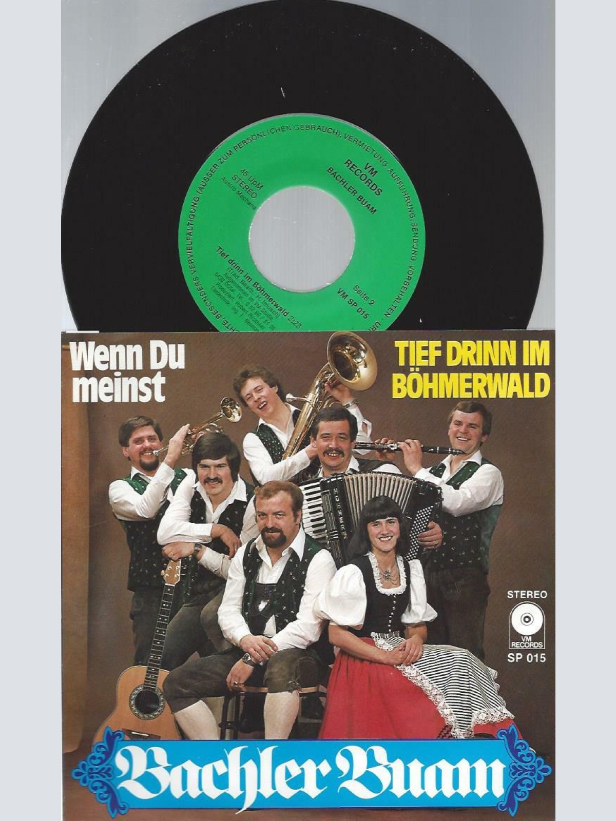 7" Bachler Buam – Wenn Du Meinst