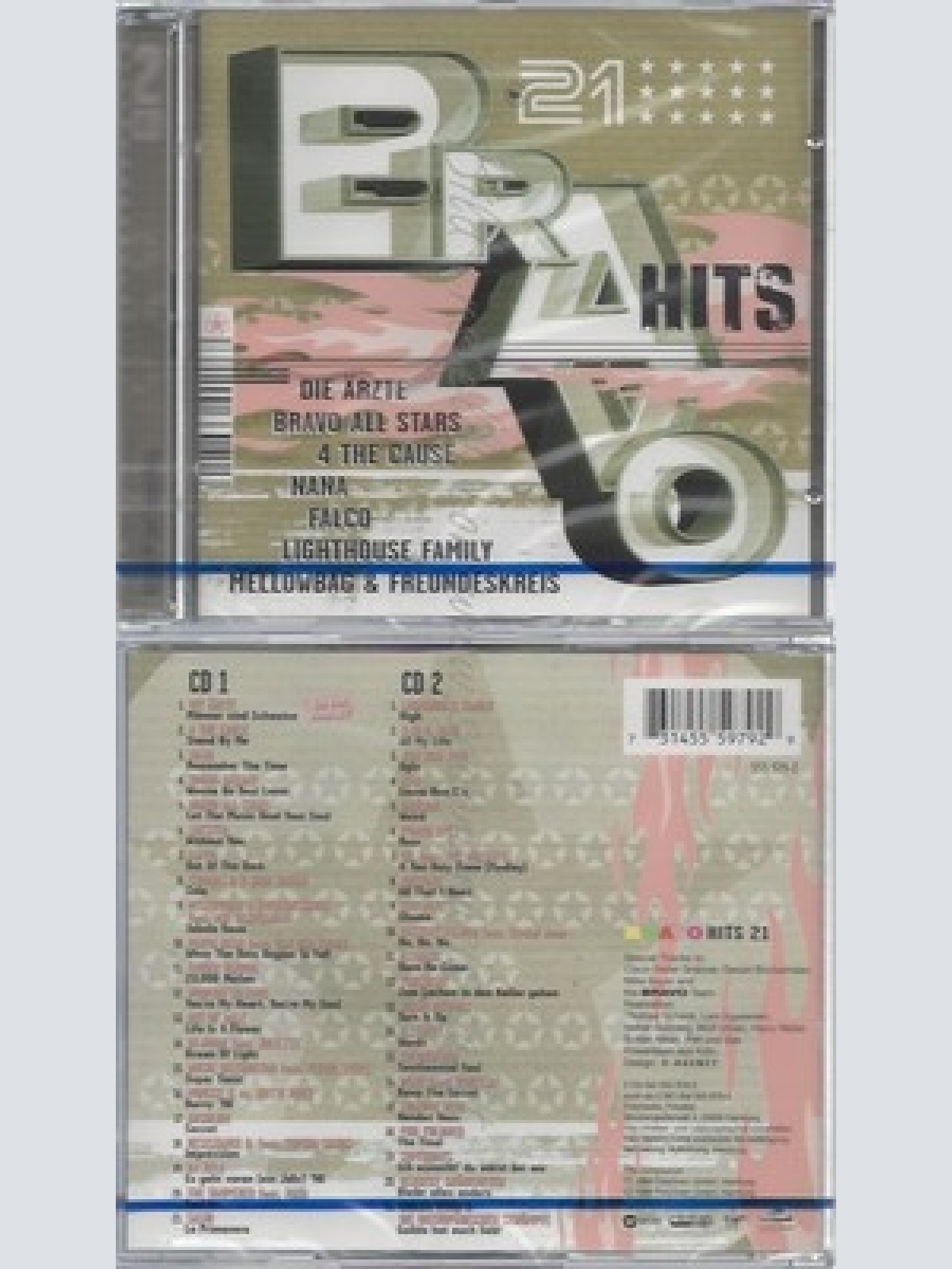 CD--NM-SEALED-VARIOUS ARTISTS -1998- - DOPPEL-CD -- BRAVO HITS 21