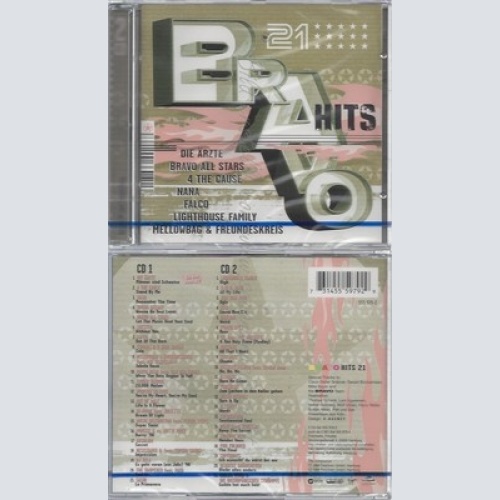CD--NM-SEALED-VARIOUS ARTISTS -1998- - DOPPEL-CD -- BRAVO HITS 21