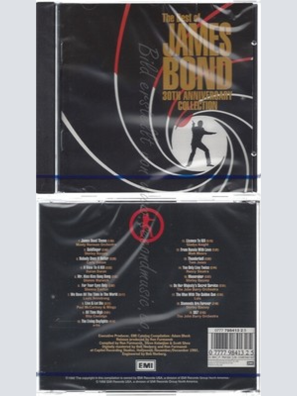 CD--NM-SEALED-JOHN BARRY -1992- -- THE BEST OF JAMES BOND - 30TH ANNIVERSARY CO