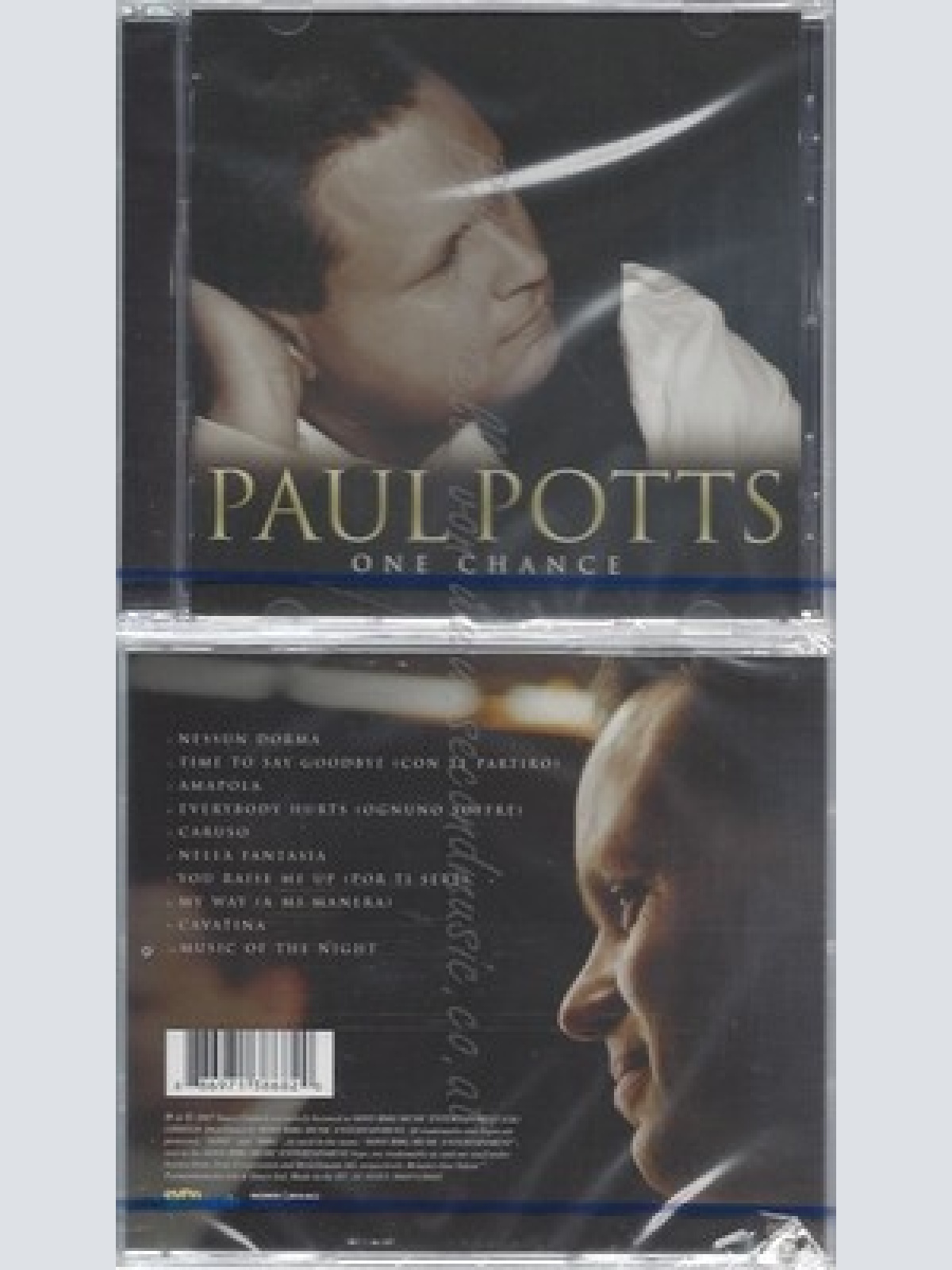 CD--NM-SEALED-PAUL POTTS -2007- -- ONE CHANCE