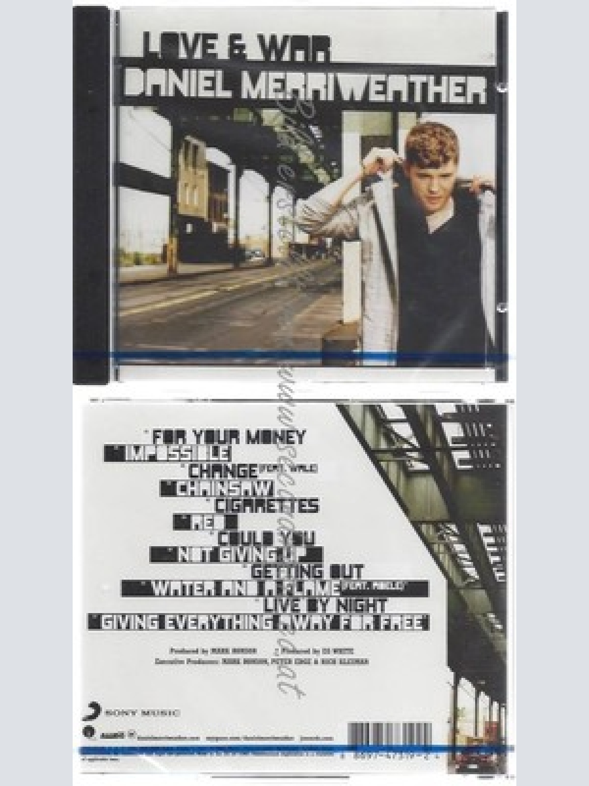 CD-NM-SEALED-DANIEL MERRIWEATHER -2009- -- LOVE & WAR