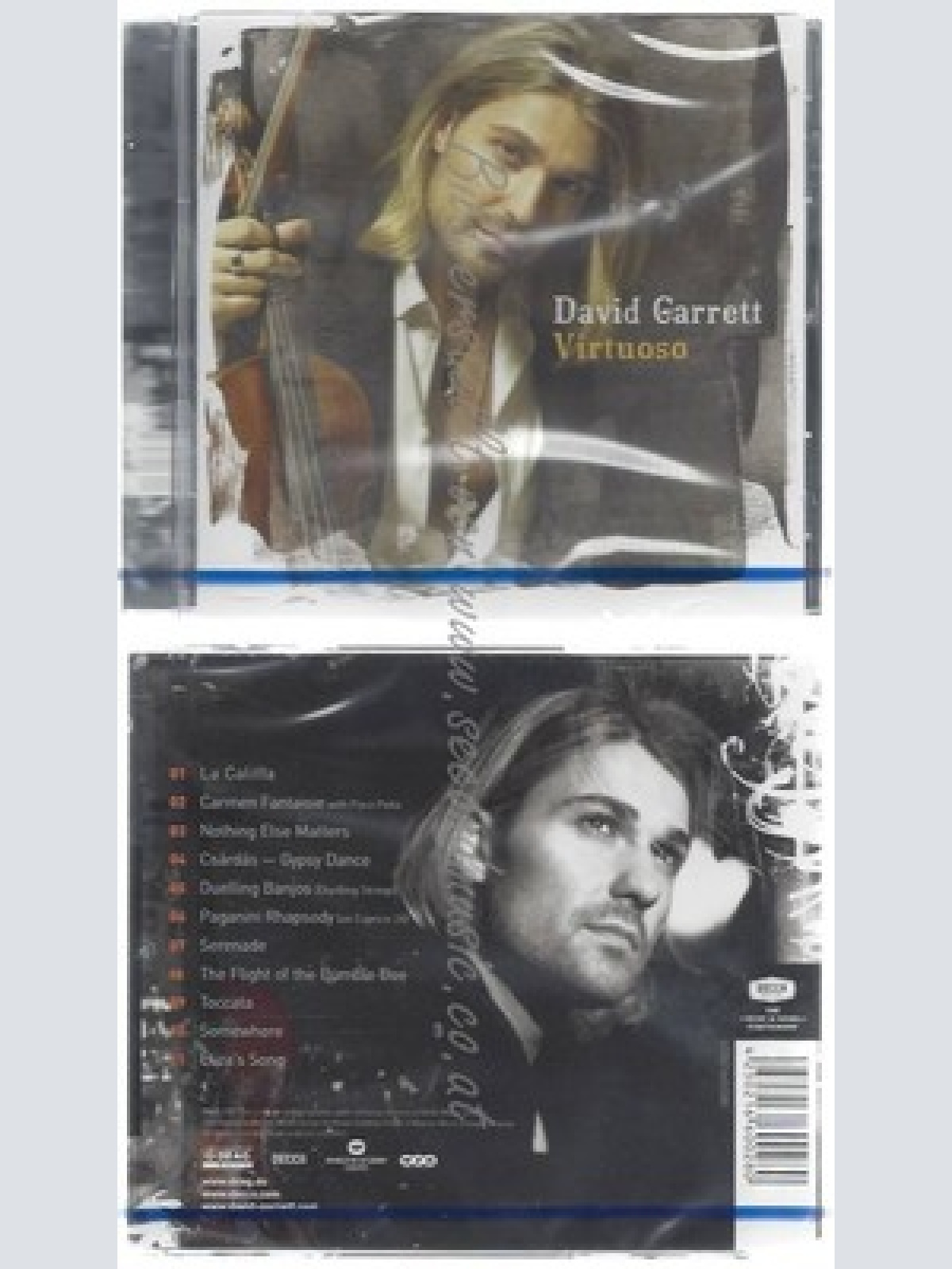 CD-NM-SEALED-DAVID GARRETT -2007- -- VIRTUOSO