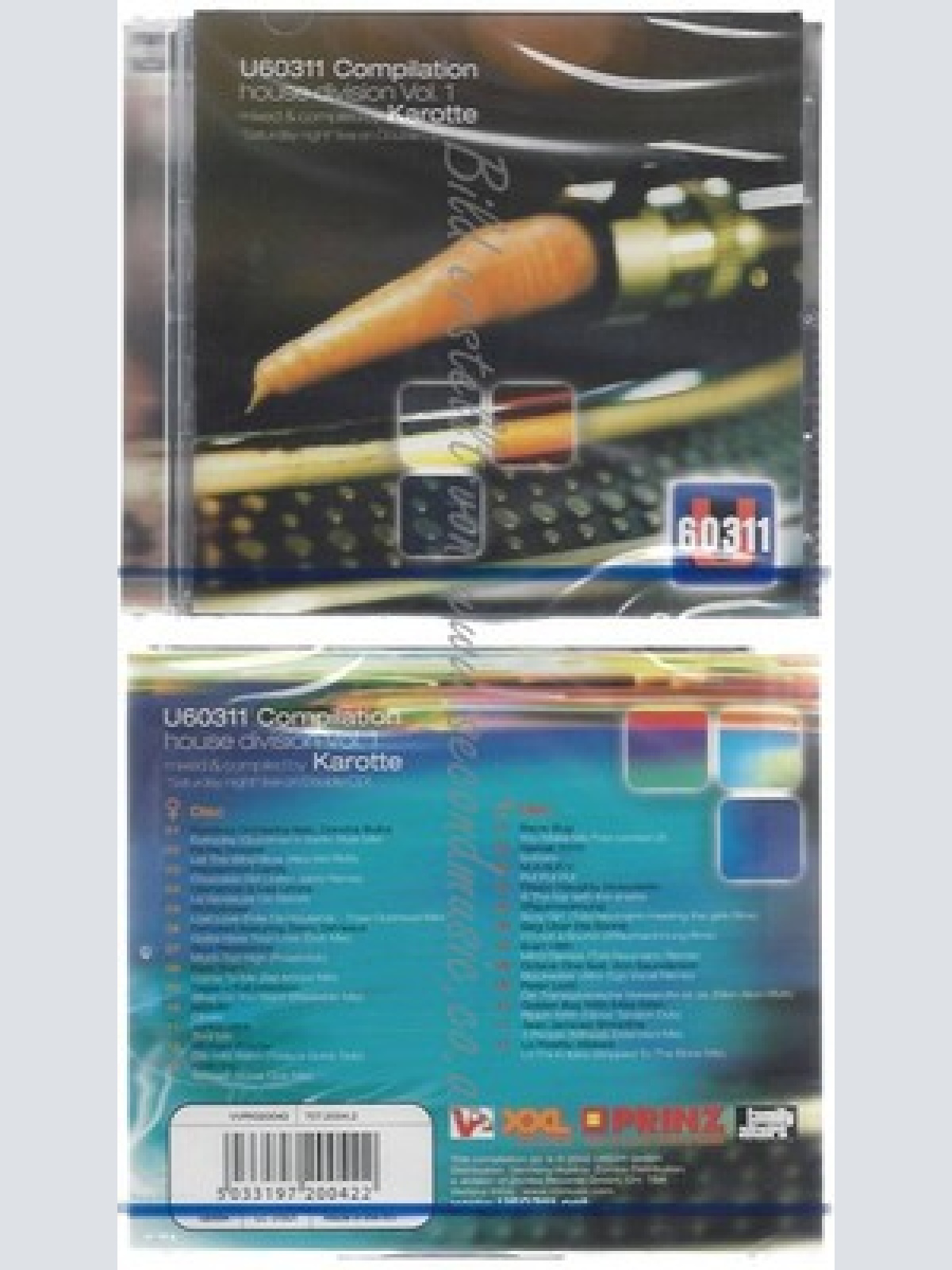 CD-NM-SEALED-VARIOUS -2002- - DOPPEL-CD -- U60311-HOUSE DIVISION VOL.1