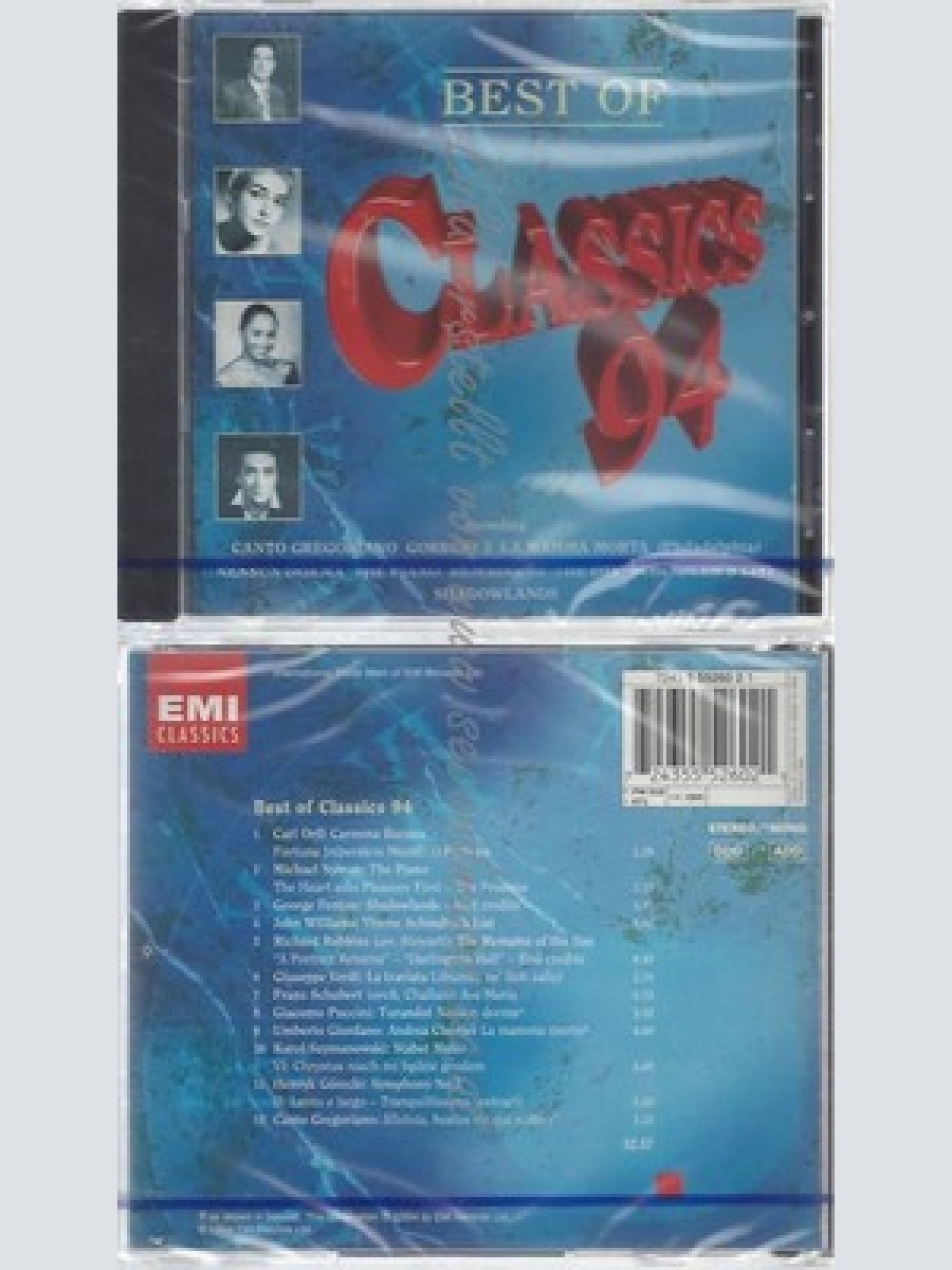 CD-NM-SEALED-VARIOUS UND VARIOUS -KOMPONIST- -1994- -- BEST OF CLASSICS '94