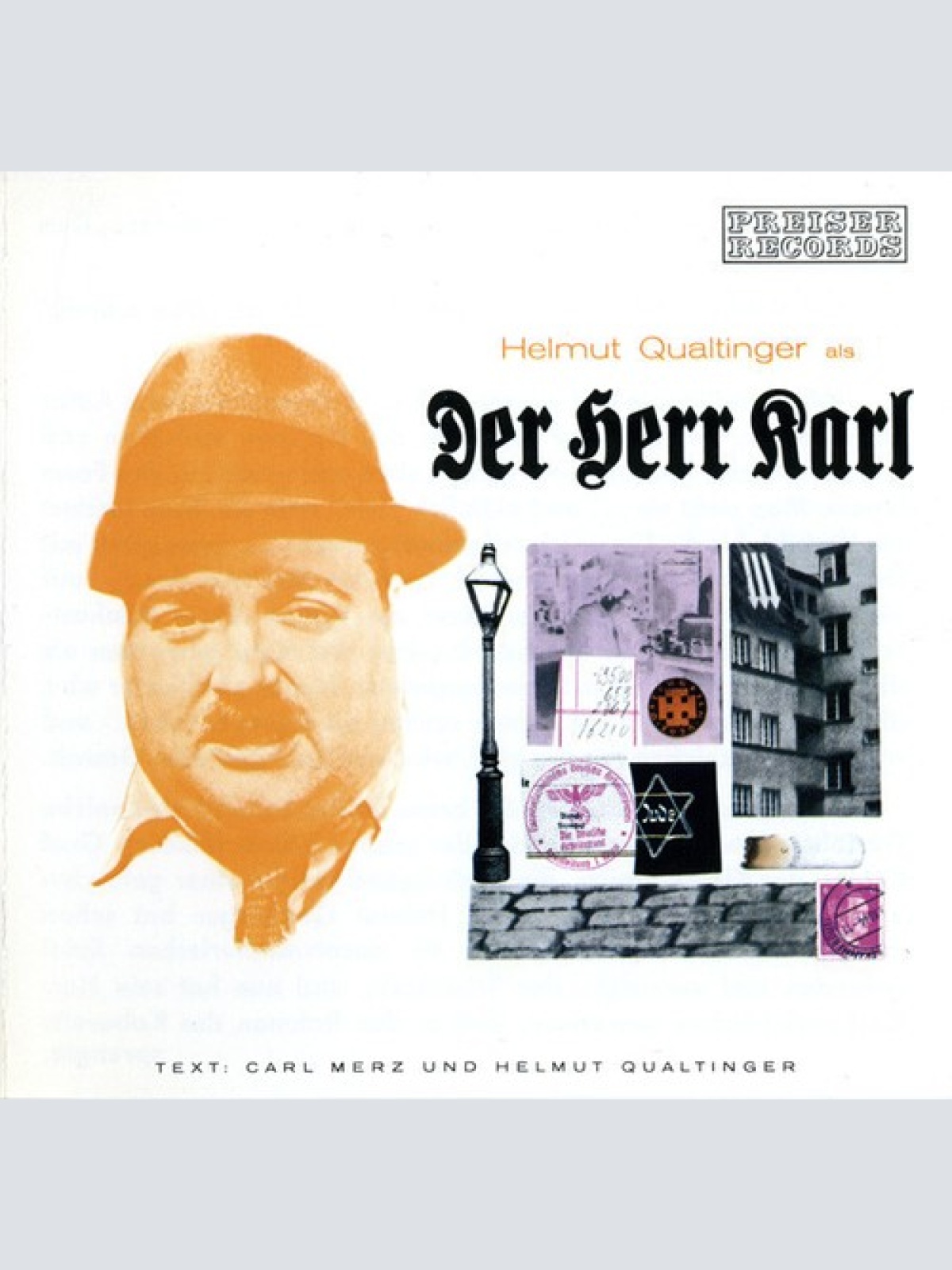 CD, Album, Mono, RE, RM Merz* - Qualtinger* - Der Herr Karl