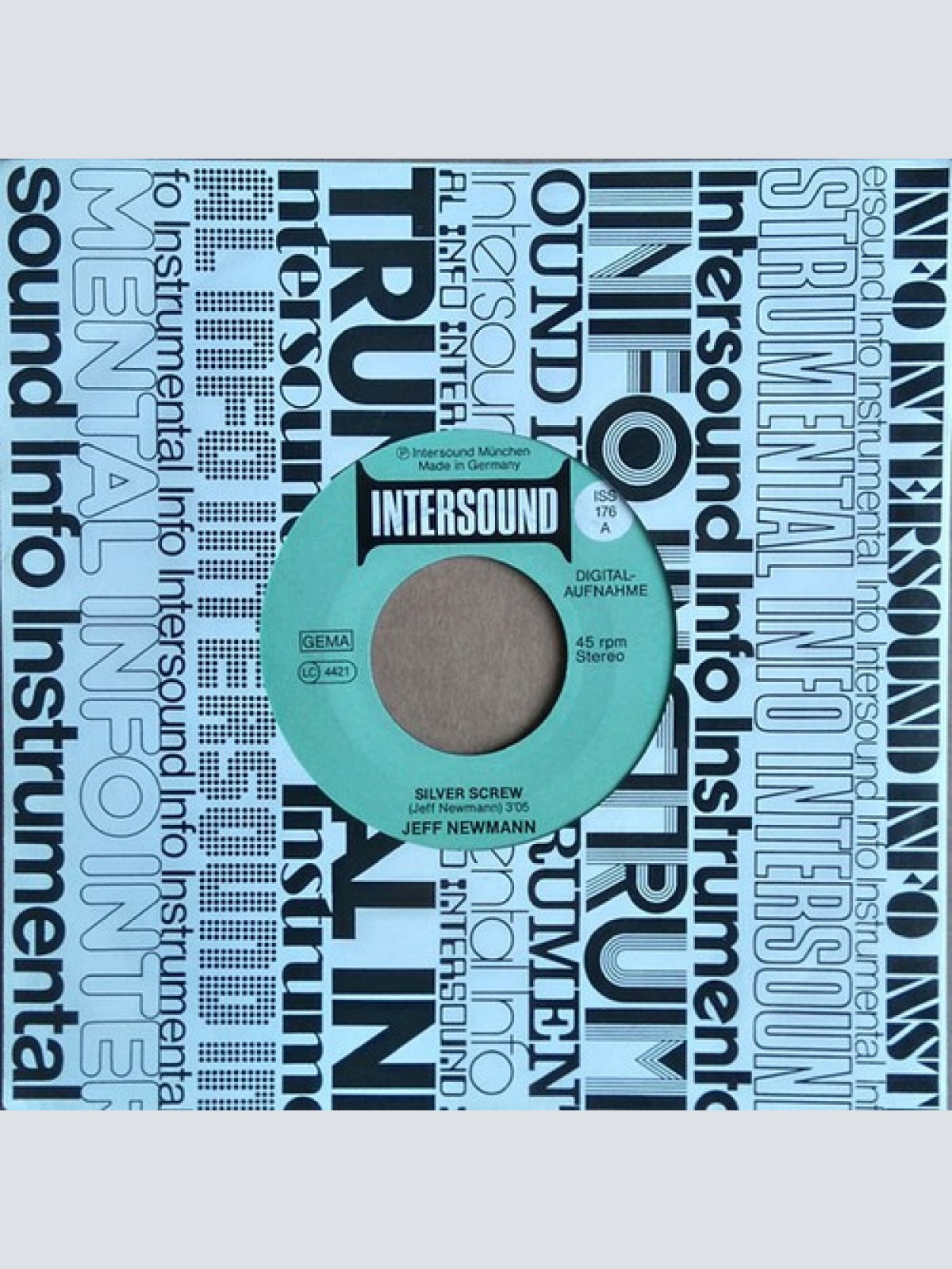 7" Jeff Newmann - Silver Screw / Future Design