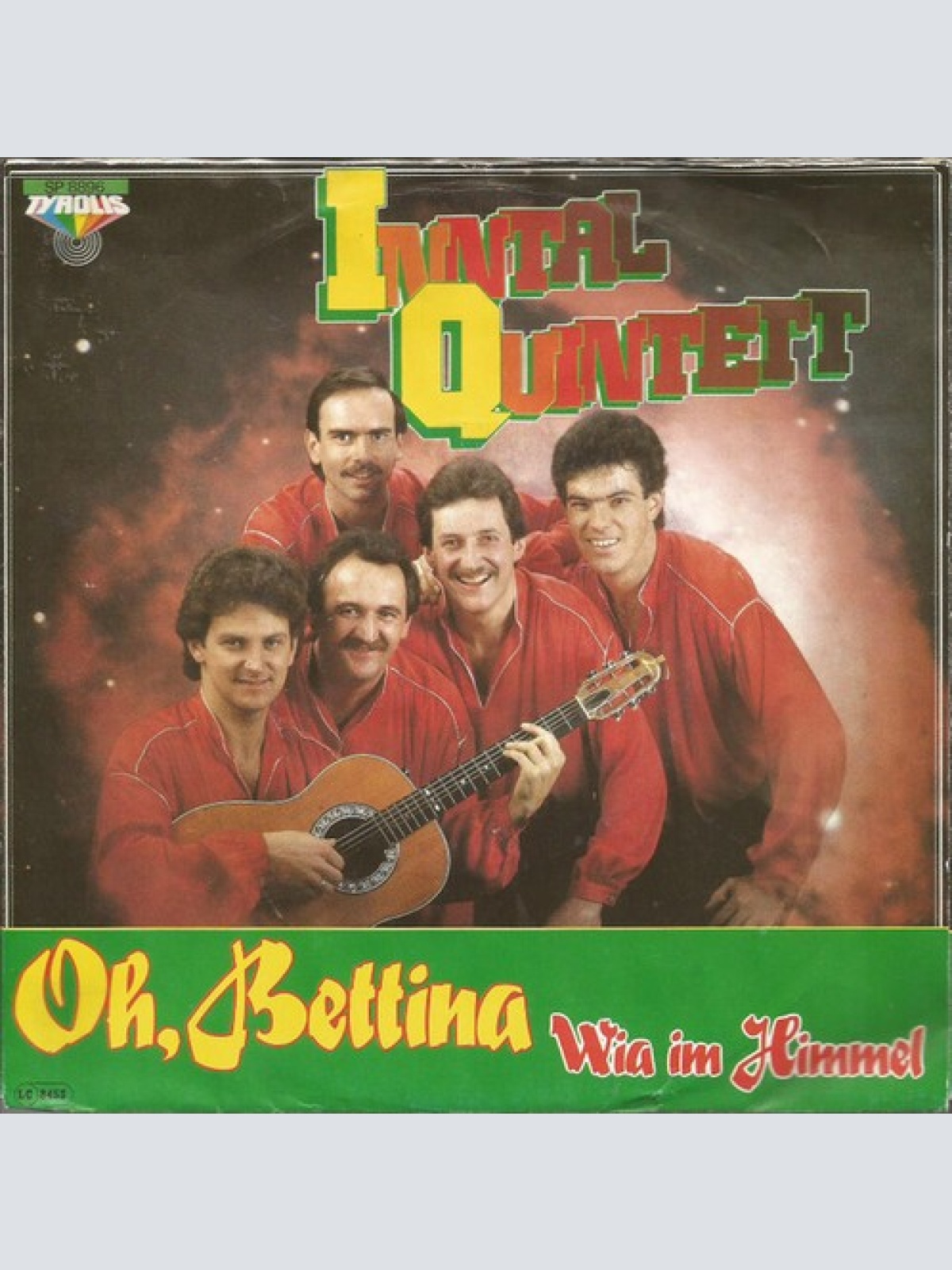7", Single Inntal Quintett - Oh, Bettina