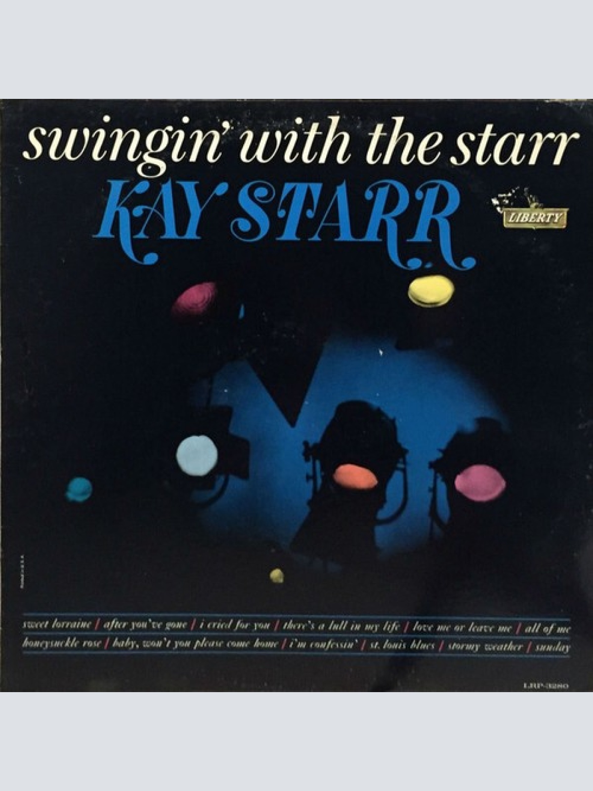 LP, Album Kay Starr - Swingin' With The Starr