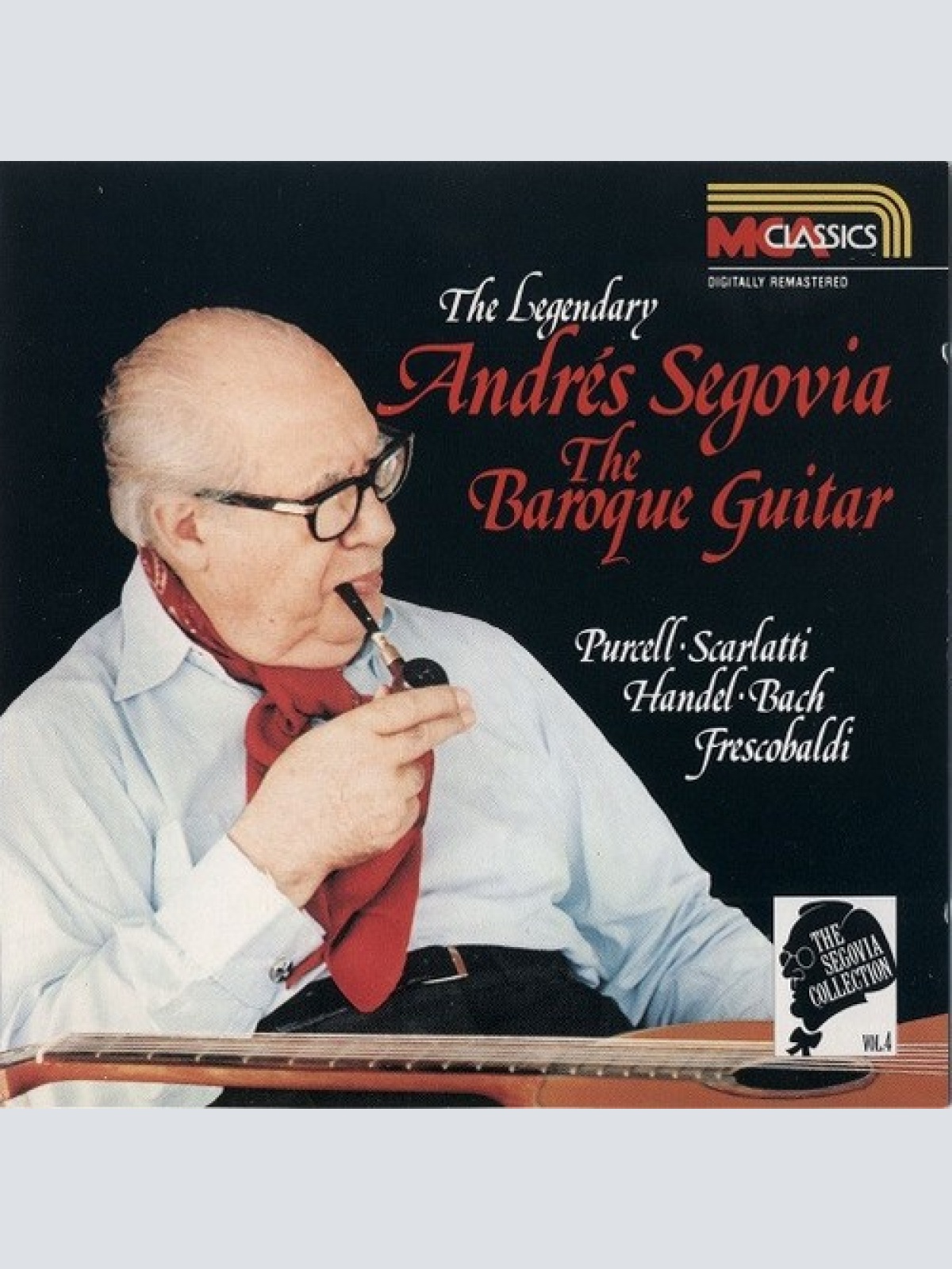 CD, Comp, Mono, RE, RM Andrés Segovia, Purcell* • Scarlatti* • Handel* • Bach...