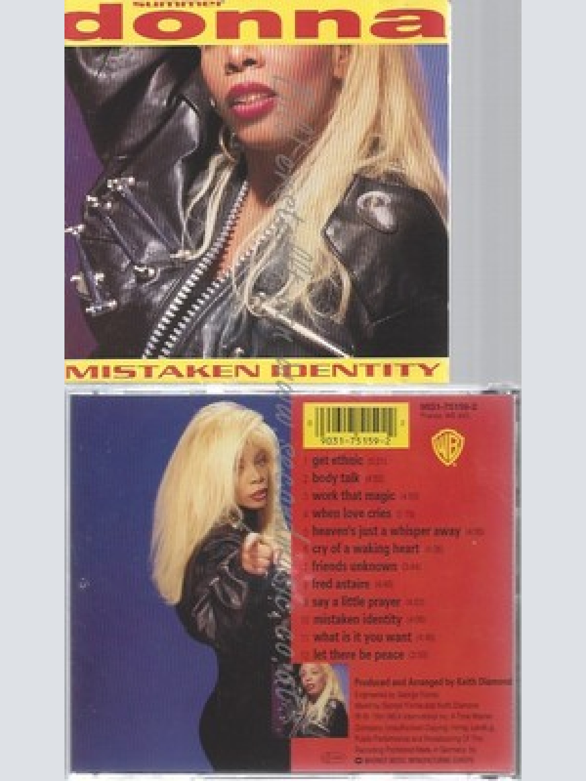 CD--DONNA SUMMER -- -- MISTAKEN IDENTITY --