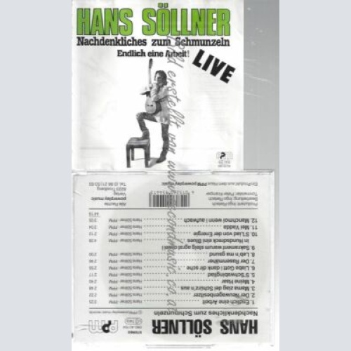 CD--HANS SÖLLNER--NACHDENKLICHES ZUM SCHMUNZELN