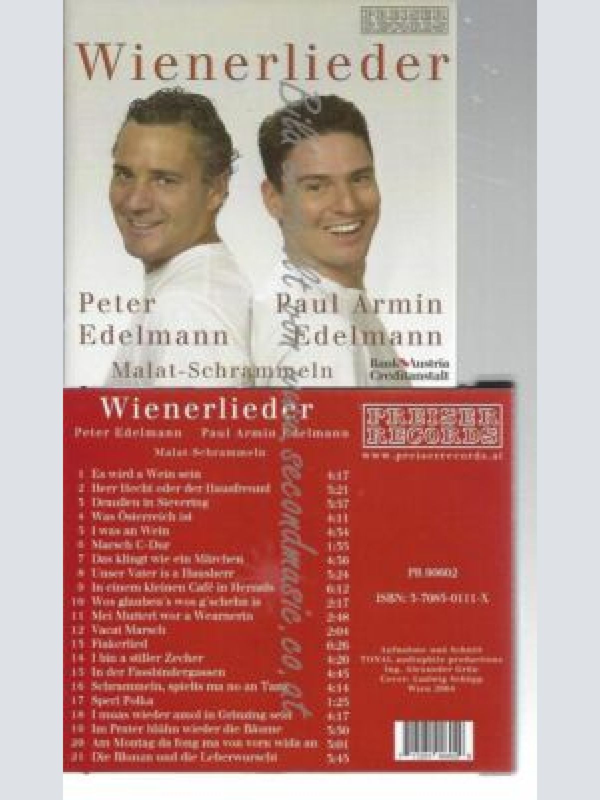 CD-- -WIENERLIEDER --EDELMANN