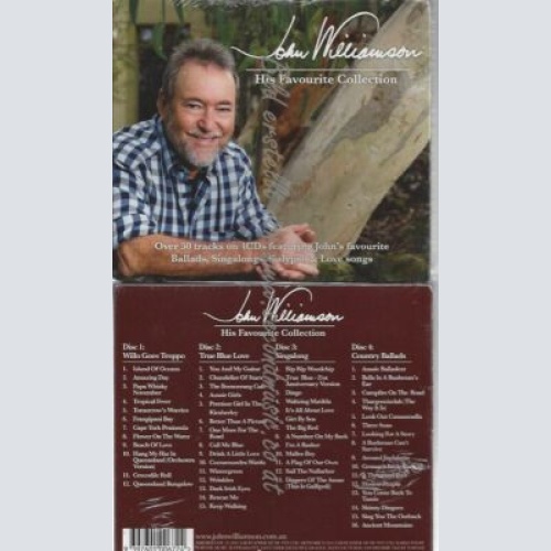 CD--His Favourite Collection  //  John Williamson //4 CD
